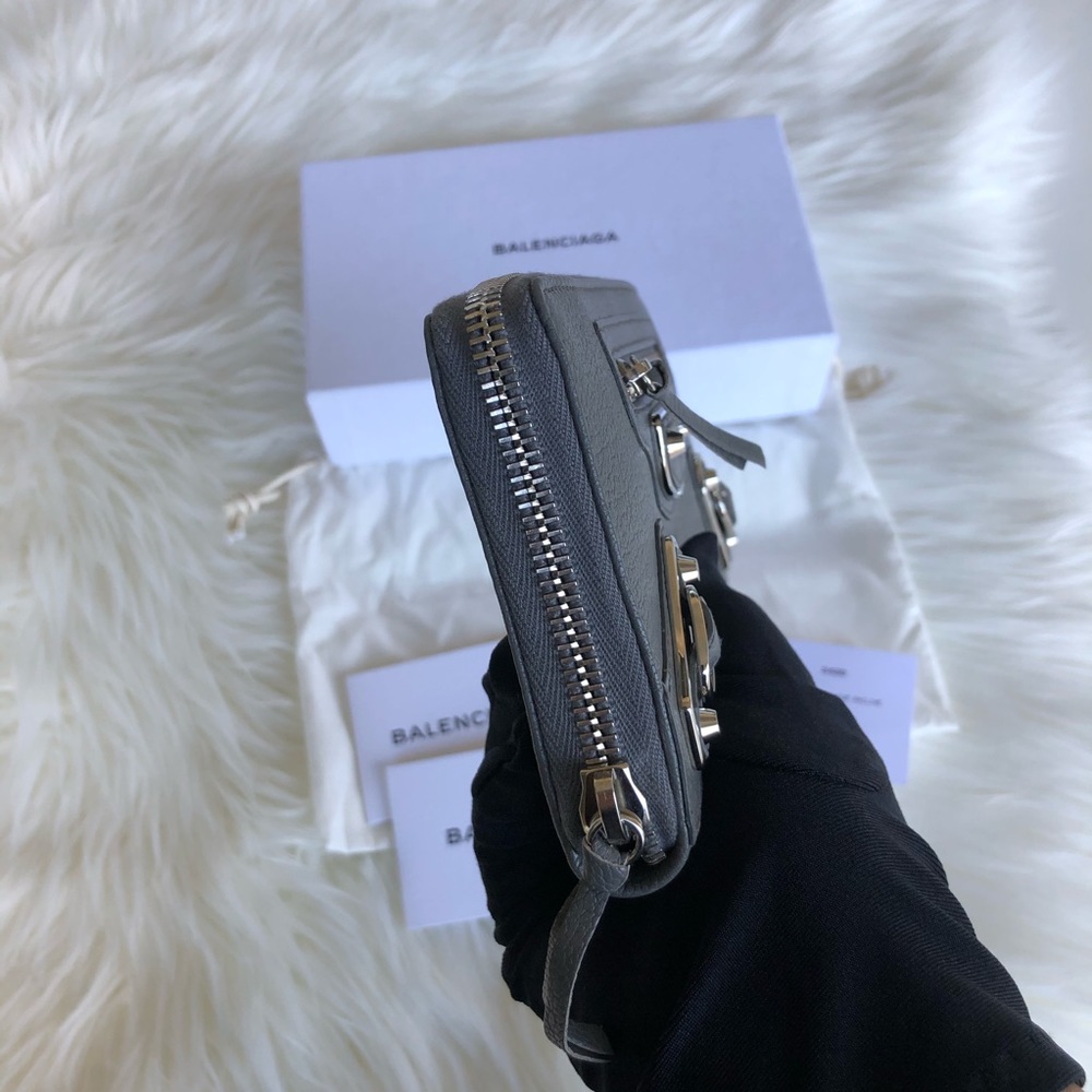Balenciaga Metallic Edge Wallet - Picture 3 of 7